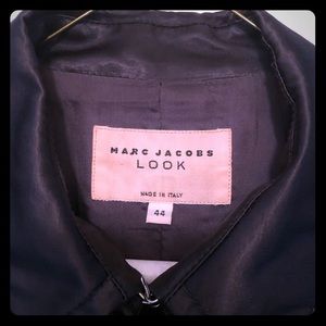 LOOK By Marc Jacobs Black Satin Blazer